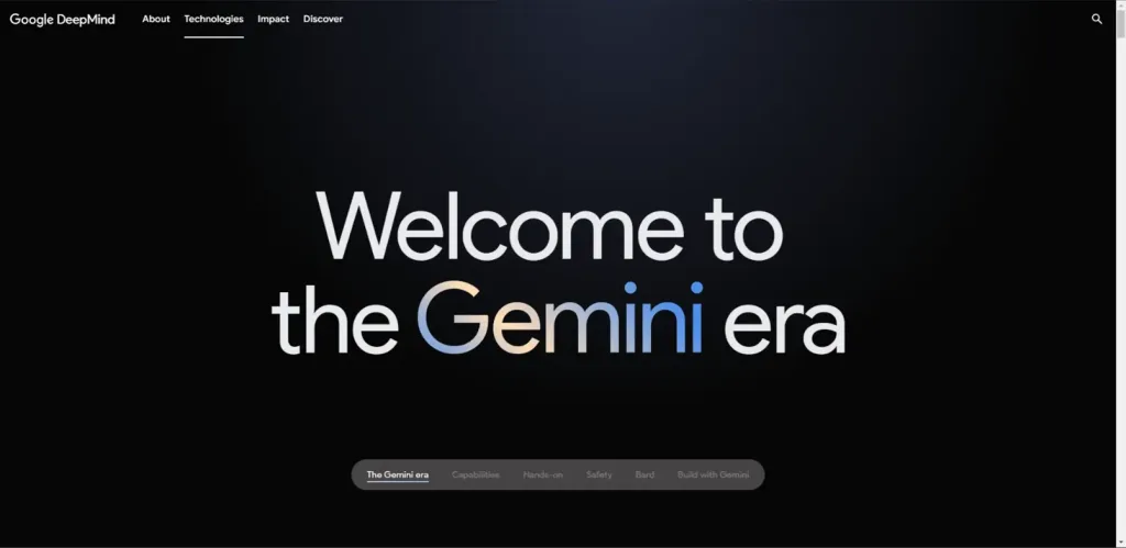 Welcome to Google Gemini 